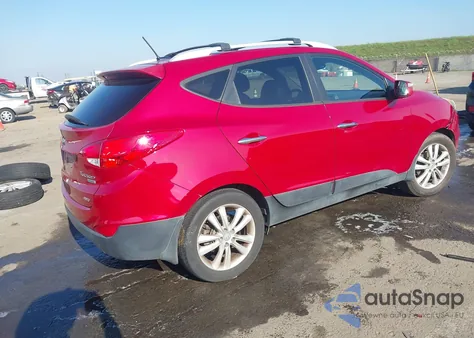 2013 Hyundai Tucson Limited z USA, uszkodzony, nr VIN KM8JUCAC4DU638751